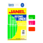 ETIQUETAS AUTOADHERIBLES FLUORESCENTES JANEL FILE